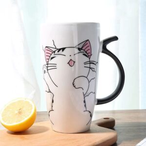 Caneca Gatinho Preguiçoso de 600ml Cute Coffee