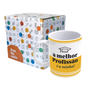 Caneca De Porcelana Profissões - A Melhor